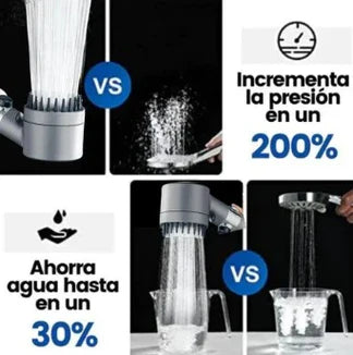 ¡SUPER OFERTA!💥CABEZAL DE DUCHA ALTA PRESIÓN AJUSTABLE 2X1 +ENVÍO GRATIS🎁🚚
