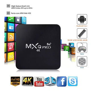 🚨OFERTA SOLO POR HOY🚨TV BOX PRO CON 1.000 CANALES INSTALADOS +ENVÍO GRATIS🏡🚚