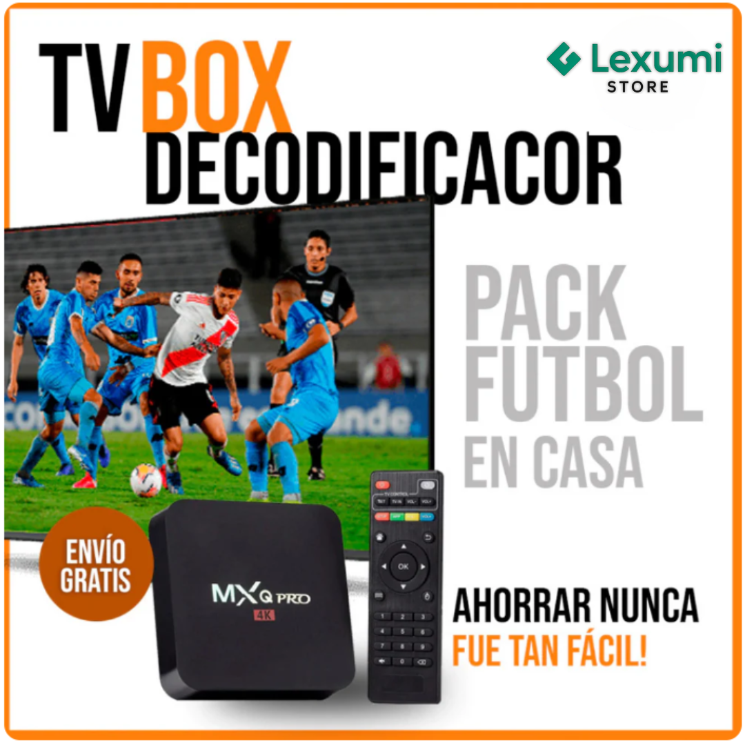 🚨OFERTA SOLO POR HOY🚨TV BOX PRO CON 1.000 CANALES INSTALADOS +ENVÍO GRATIS🏡🚚